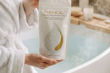 nanoil sal de baño relajante
