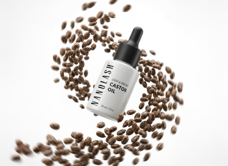 Nanolash Castor Oil: aceite de ricino natural que fortalece y espesa cejas y pestañas